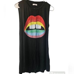 NWT Lauren Moshi Dress- Rainbow Gap Mouth